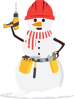 Obrázek sněhuláka